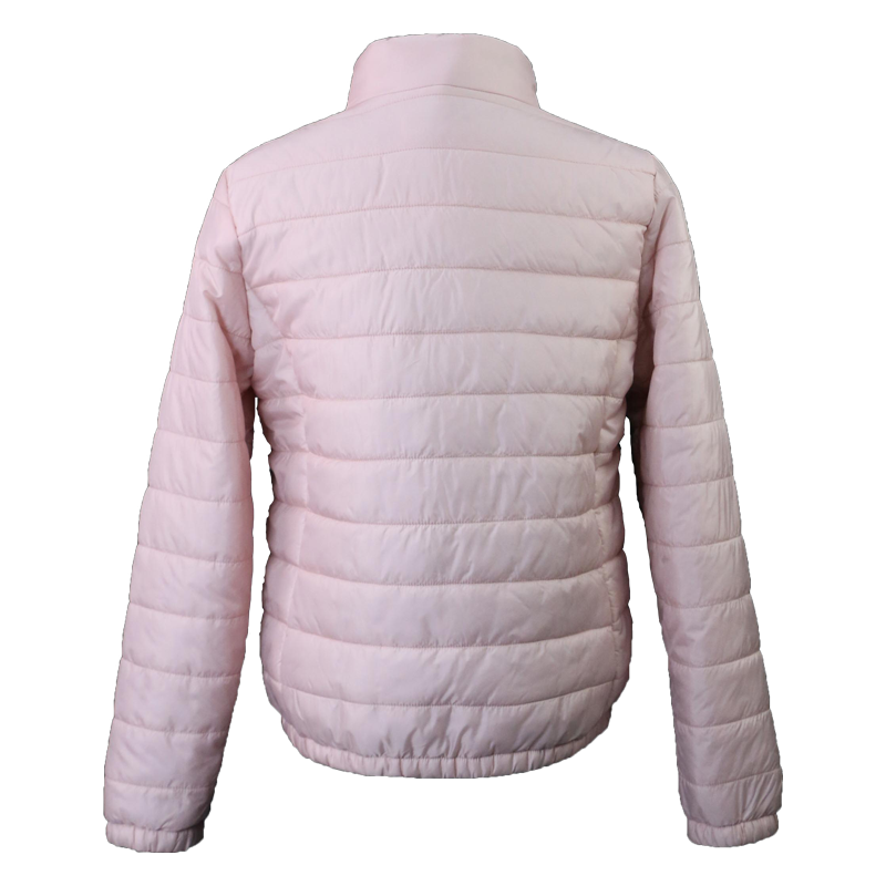 Warmest winter down medium weight pure color quilting daily womens jackets for fall puffer coats on sale